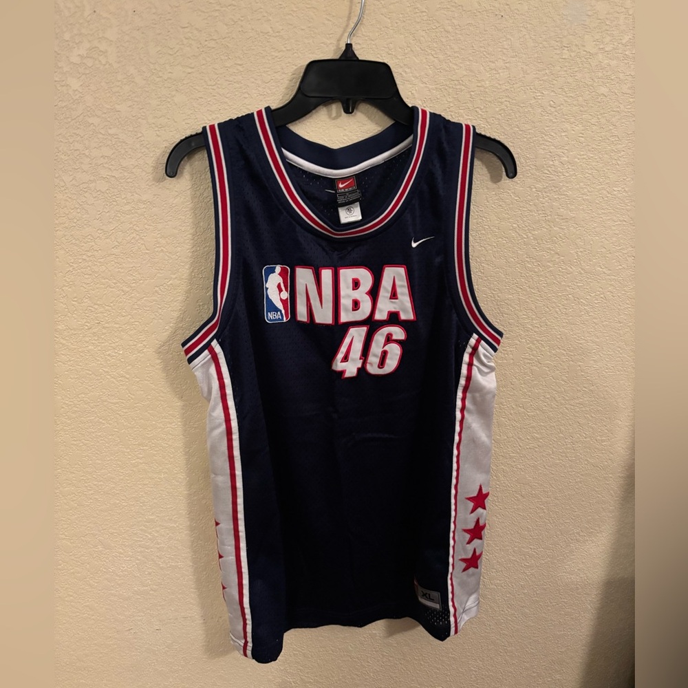 Nike Boys Sz 20 NBA Team Jersey in Red, White & Blue, #46
